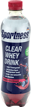 Proteingetränk Clear Whey Drink Wildberry Sportness