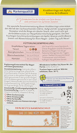 Snack für Nager, Knabberringe Dein Bestes