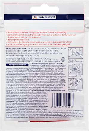 Fogköztiszító kefe, szuper finom Dontodent