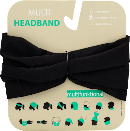 Kopfband schwarz PURSET
