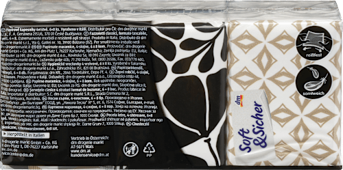 Papír zsebkendő, 4-rétegű Soft&Sicher