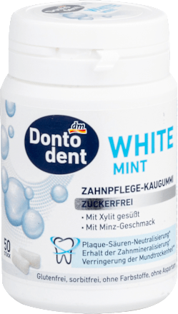 White Mint gume za žvakanje Dontodent