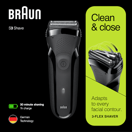 elektrischer Rasierer Series 3 300s Braun