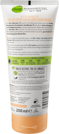 Pflegedusche Softe Pflege alverde NATURKOSMETIK