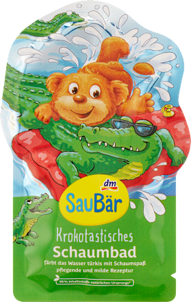 Penušava kupka-  krokodil SauBär