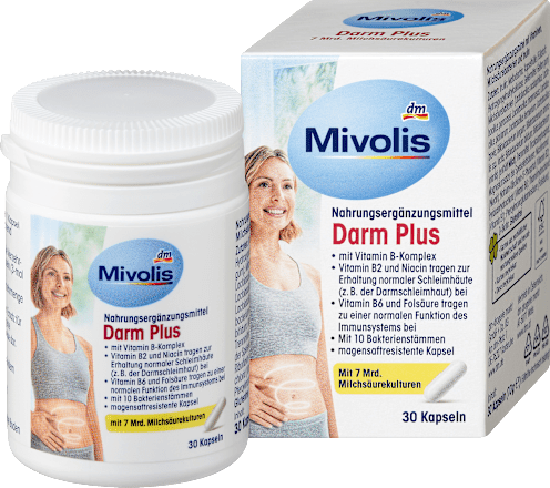 Kapseln Darm Plus Mivolis