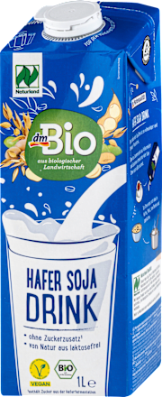 Pflanzendrink Hafer und Soja dmBio