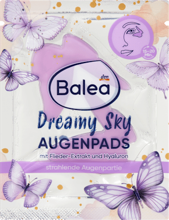 Augenpads Dreamy Sky Schmetterling (1 Paar) Balea