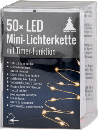 LED Lichterkette Mini warm/weiß keine Marke