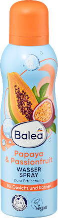 Papaya & Passionfruit vodeni sprej za telo Balea