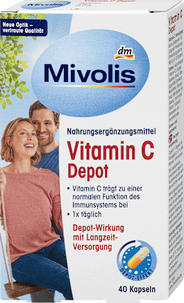 Vitamin C Depot Kapseln Mivolis