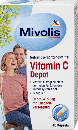 Vitamin C depo kapsule, dodatak ishrani. Mivolis