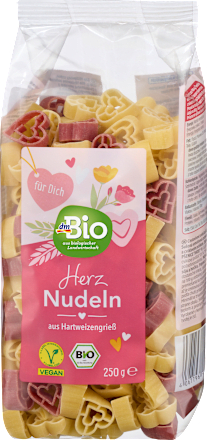 Nudeln Herzen dmBio