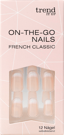 Sztuczne paznokcie On-The-Go Nails French Classic trend !t up