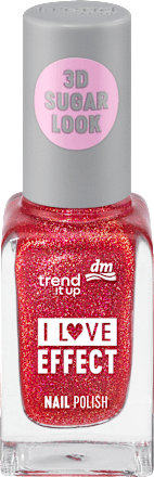 Nagellack Effect 020 Red Glitter  trend !t up