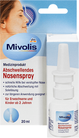 Abschwellendes Nasenspray Mivolis