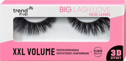 Künstliche Wimpern Big Lash Love False Lashes - XXL Volume trend !t up