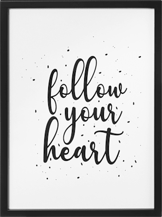 Bilderrahmen Bristol 30x45 cm, schwarz  Paradies