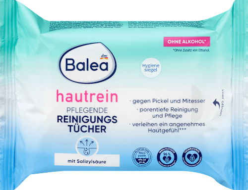 Abschminktücher hautrein pflegend Balea