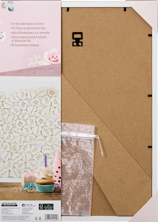 Gästebuch Rahmen 42 x 30 cm Paradies