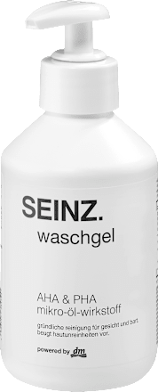 Waschgel AHA & PHA SEINZ.