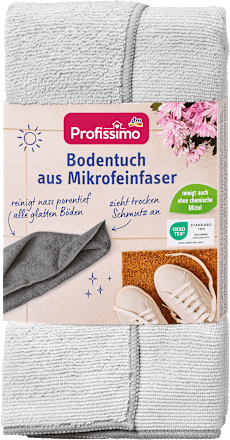 Bodentuch aus Mikrofeinfaser sortiert Profissimo