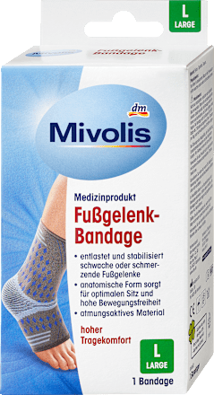 Fußgelenk-Bandage Größe L Mivolis