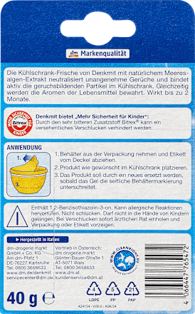 Lufterfrischer Kühlschrank-Frische Denkmit