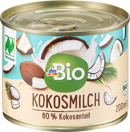 KOKOSMILCH 60% Kokosanteil 200ml dmBio