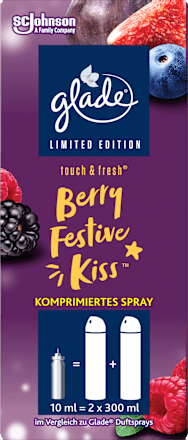 Duftspray Mini touch & fresh Nachfüller Berry Festive Kiss glade