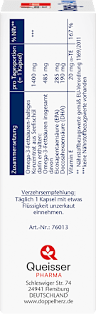 Omega-3 1400 Kapseln Doppelherz