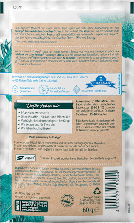 Badekristalle Goodbye Stress Kneipp