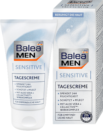 Crema de zi sensitive bărbați Balea MEN