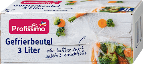 Pungi de congelare de 3 litri cu sigilii Profissimo
