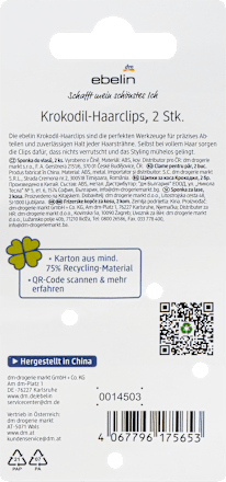 Krokodil-Haarclips ebelin
