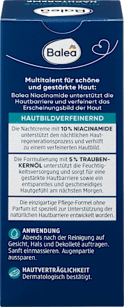 Nachtcreme Niacinamide Balea