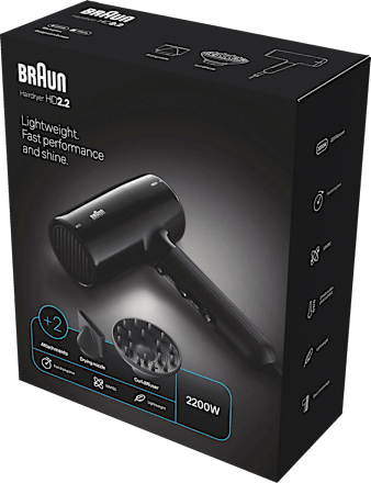 Föhn HD2.2 Fast performance and shine Braun