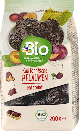 Kalifornische Pflaumen entsteint dmBio