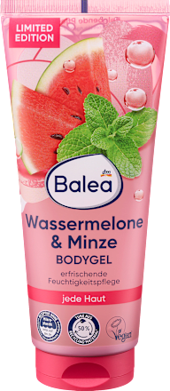 Körpergel Wassermelone und Minze Balea