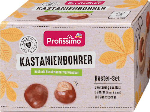 Kastanienbohrer Bastel-Set Profissimo