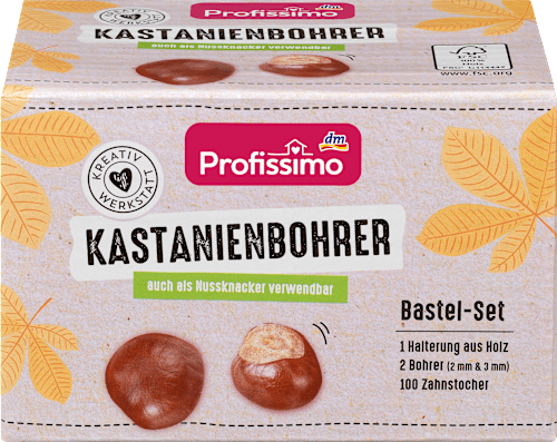Kastanienbohrer Bastel-Set Profissimo