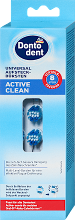 Накрайници за четка за зъби Active Clean Dontodent
