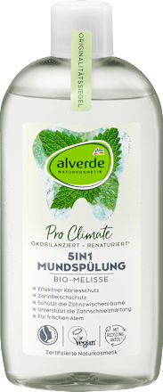 Mundspülung 5in1 Bio-Melisse alverde NATURKOSMETIK
