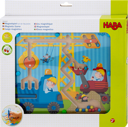 Kinderspiel Magnet Auf der Baustelle HABA