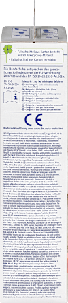 jednorázové rukavice bezlatexové, bílé, velikost L Profissimo