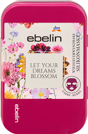 Gesichtsmaske Silikon wiederverwendbar ebelin