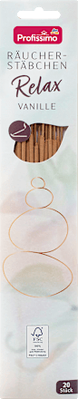 Raumduft Räucherstäbchen Relax Vanille Profissimo