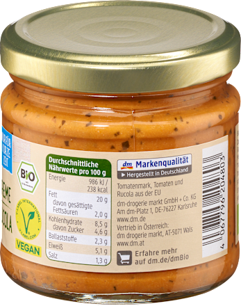 Spalmabile rucola e pomodoro dmBio