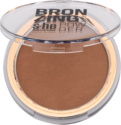 Bronzer in polvere compatta Glow - n. 176/403 s-he colour&style