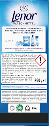 Waschmittel Pulver Aprilfrisch  Lenor